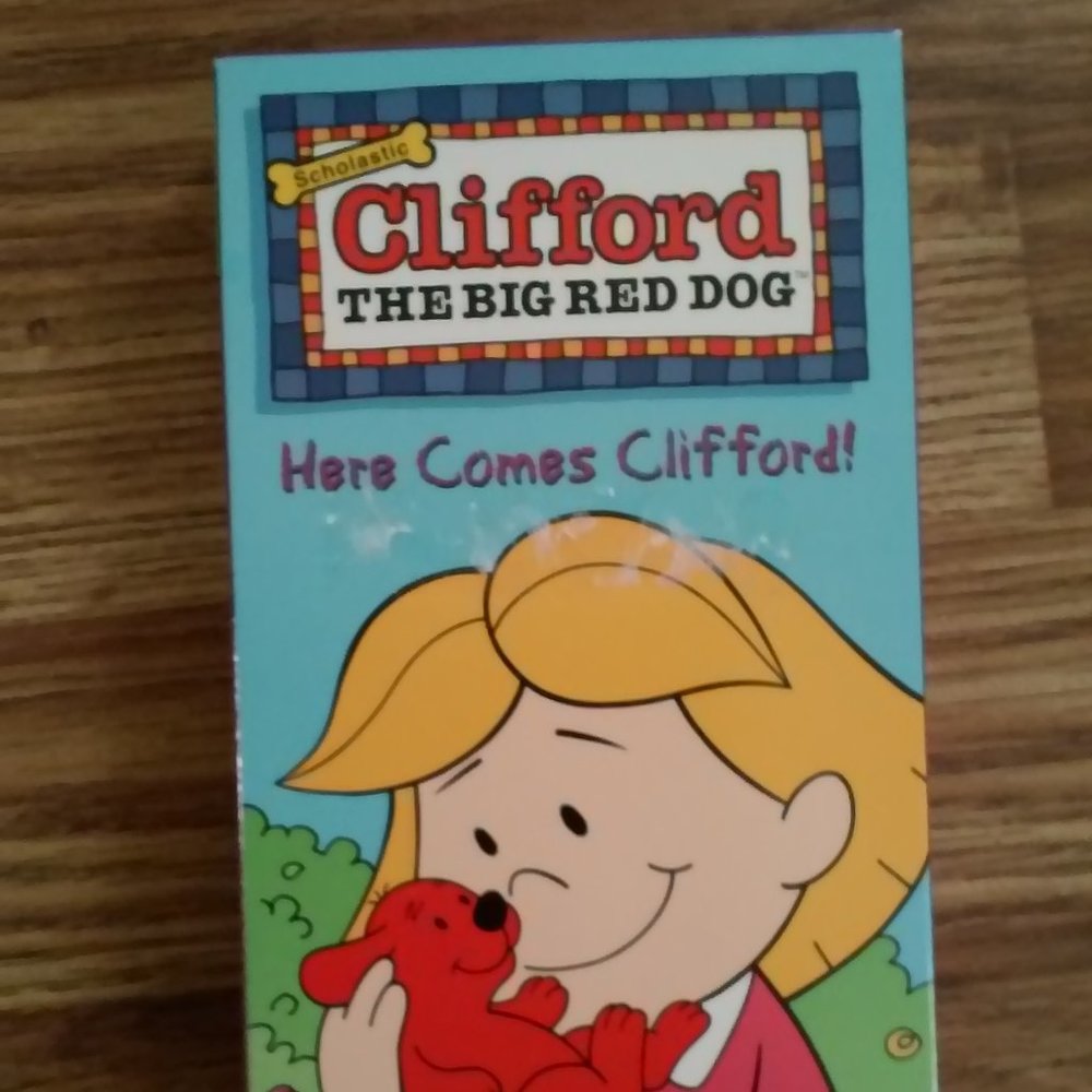 Collectable Clifford The Big Red Dog 4 Episodes VHS 45 Minutes age 3 & Up Perfec